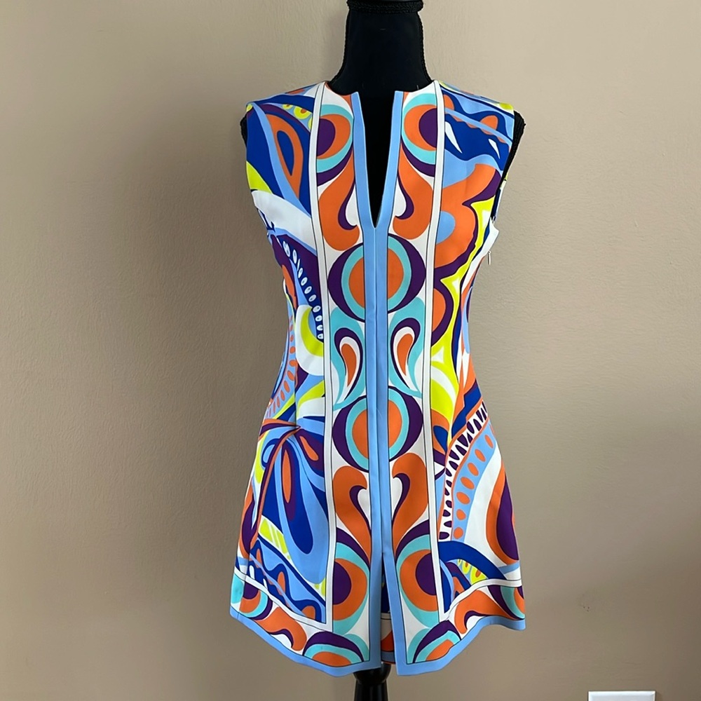 Zara Pucci style mini dress size small.